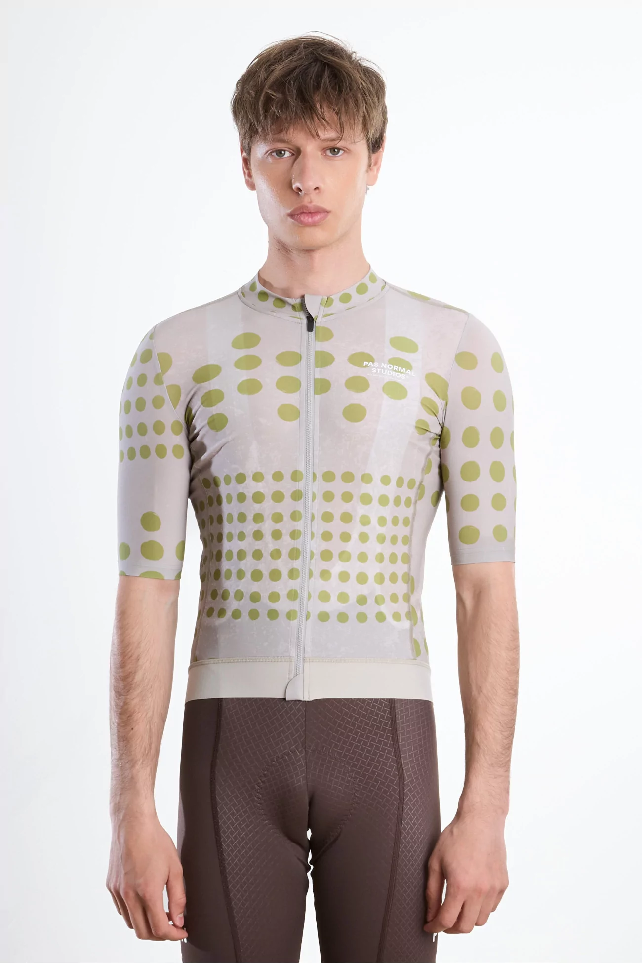Essential Cycling Jersey – Dot Bone | Centre Commercial